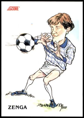 Cartão de futebol Walter Zenga Inter 1991 pontuação #351 - Imagem 1 de 2