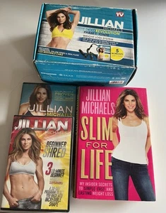 Jillian Michaels Body Revolution Phase 1, Slim For Life Buch, plus 2 weitere DVDs! - Bild 1 von 7