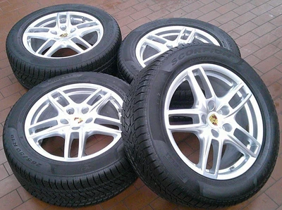 Original Porsche Cayenne II Winterräder 265/50 R19 110V Pirelli 7P5601025A RDKS - Bild 1 von 4