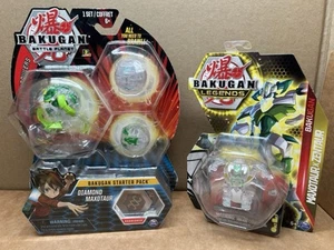 Bakugan Battle Planet Diamond Maxotaur Starter Pack & TRHYNO Bundle - Picture 1 of 10