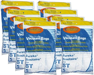 Replacement Micro Filtration Vacuum Bags for Eureka Sanitaire Type ST Upright... - Image 1 of 3