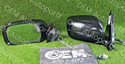 Пара оригинальных электрических боковых зеркал для дверей Lexus LS430 2001-2006 годов выпуска от оригинального производителя JDM б/у - Изображение 1 из 4