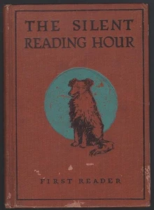 Hora de lectura silenciosa primer lector Guy Thomas ilustrado lector escolar vintage - Imagen 1 de 1