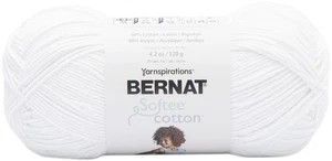 Bernat Softee Cotton Yarn-Clear White - 3 Pack - Picture 1 of 1