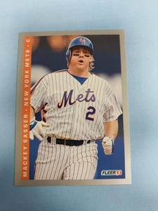 1993 Fleer Mackey Sasser #480 - Bild 1 von 2