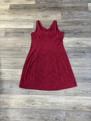 Vestido Eddie Bauer Talla L Estampado Rojo Camiseta sin mangas Atlética Ocio Salón Ropa deportiva Foto 1 de 4