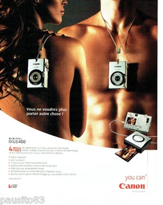 ADVERTISING ADVERTISING 056 2003 Canon Digital Camera ixus 400 - Picture 1 of 1