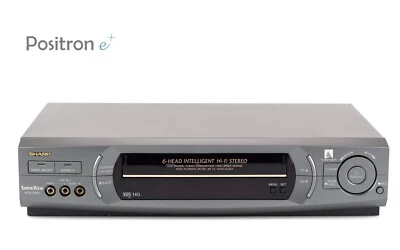 Sharp Vc-Fh VHS Videoregistratore / 6 Testa Hifi Stereo / revisionato 1 Anni - Immagine 1 di 3