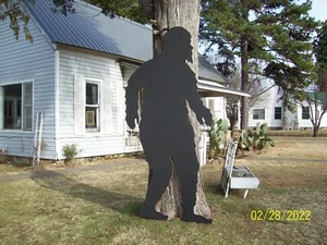 8 Foot Big Foot Woodworking Pattern Stencil Sasquatch Yeti Yard Art Plans Beast - Picture 1 of 2