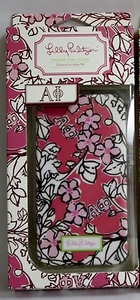 Lilly Pulitzer iPhone 4 Case Cover 4S Alpha Phi Phone Sorority Pink - Picture 1 of 4