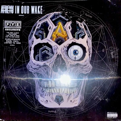 Atreyu SEALED Lp~In Our Wake~1k Limited Purple White Swirl Vinyl FYE Exclusive - Image 1 of 4
