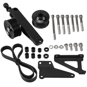 Juego de poleas de repuesto de aluminio para Honda para motor serie K intercambiable aire acondicionado y P/S - Imagen 1 de 12
