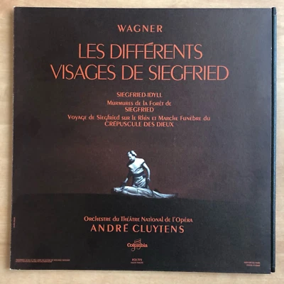 LP 33T Wagner "Les différents visages Siegfried" Cluytens Columbia luxe 59 TBE. - Photo 1/4