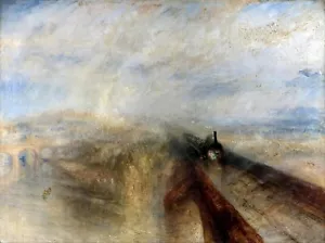 Rain, Steam and Speed Western Railway Painting by Joseph Turner Reproduction - Picture 1 of 3