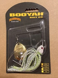 BOOYAH COVERT SPINNERBAIT BYCVS12G5C729 1/2OZ CHARTREUSE SILVER PEARL - Picture 1 of 3