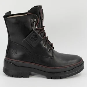 Timberland Women's Malynn EK+ Waterproof Mid Boot 'Black Full Grain' Multi Size - Picture 1 of 17