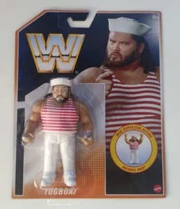 Tugboat wwe retro MOC Mattel - Imagen 1 de 1