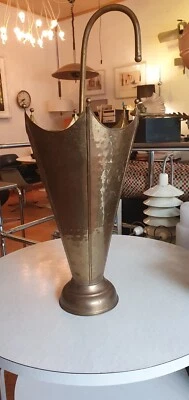 Regenschirmständer Mid Century Design. 60er. Messing. Umbrella stand. Noch... - Bild 1 von 3