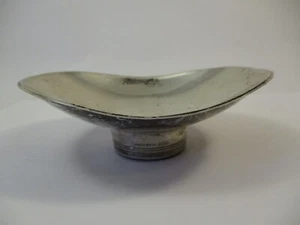 Vintage 1958 Sweden Sterling Silver Dish Bowl Modernist Signed Tore Eldh - Picture 1 of 9