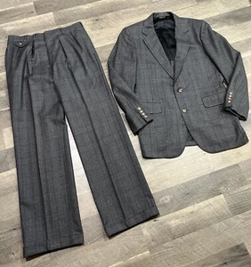 Corbin Culwell & Sons 42R (31x32) Pant Custom Mens Full Wool Suit High End Texas - Picture 1 of 23
