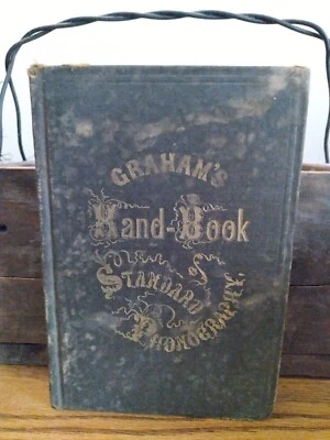 Phonography Graham's Standard Andrew J. Graham 1858 1ST EDITION Illustrated - Image 1 of 4