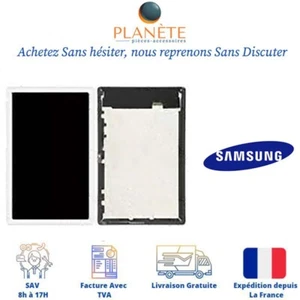 Original Ecran LCD Complet Blanc Pour Samsung Galaxy Tab A7 4G T500 / T505 - Photo 1 sur 1