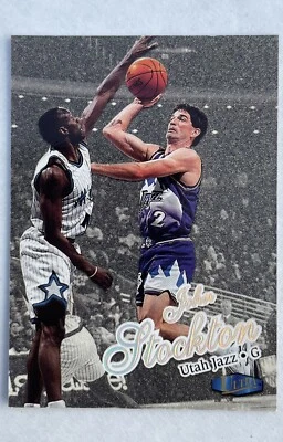 John Stockton 1997 Ultra Gold Medallion #30 - Image 1 of 2