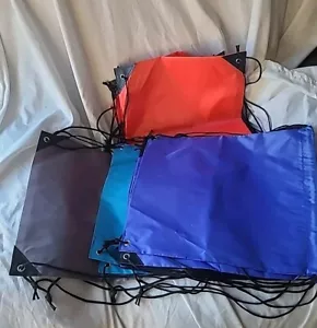Mochila/libro con cordón de nailon/bolsas de deporte, lote de 14 - Imagen 1 de 9