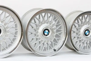 BMW E28 M5 E24 M6 Genuine 16 BBS #5 OEM Factory Wheels E23 E31 E34 E38 E36 E32 - Picture 1 of 12