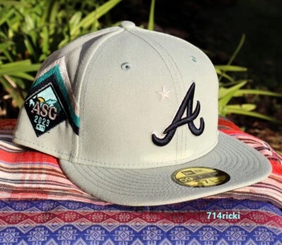 2023 MLB All Star Game Atlanta Braves Fitted Hat New Era 59FIFTY On Field - Image 1 of 4