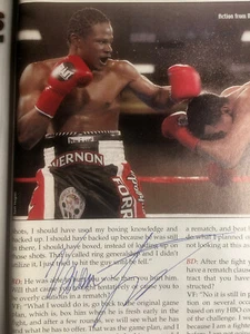 Autograph Vernon Forrest Boxing Digest Magazine Signed - Picture 1 of 4