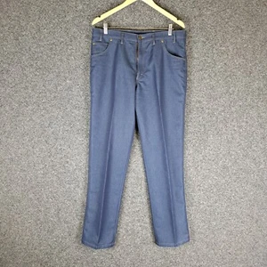 Fletcher Jones Mens Denim Jeans Size 93 Blue Straight Leg Pockets Zip - Bild 1 von 10
