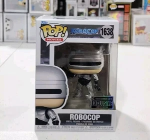 Funko Pop Movies Robocop Metallic Entertainment Earth Exclusive # 1638 - Picture 1 of 7