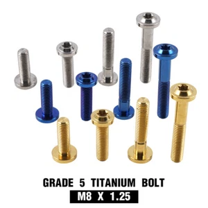 4X Handlebar Stem Screw Bolts M8x30 For Yamaha YZ125/250 YZ250F YZ450F 2006-2019 - Picture 1 of 13
