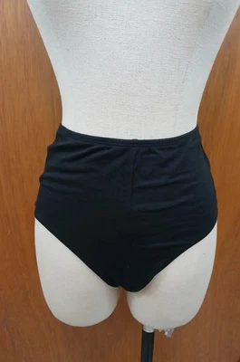 NWT Savage X Fenty Black Cotton Ruched Bottom Boy Shorts (XL) - Image 1 of 3