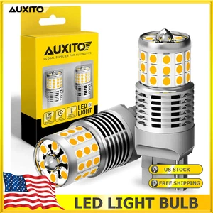 T20 7440 LED Amber Yellow Turn Signal Parking DRL High Power Light Bulbs CANBUS - Picture 1 of 11