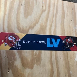 Tampa Bay Buccaneers Super Bowl LV. Street Sign 3.75x19 NFL Wincraft - Picture 1 of 2