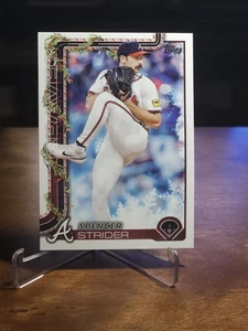 2025 Topps Holiday - Spencer Strider #H75 Braves - Picture 1 of 2