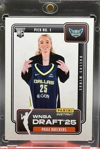 IN HAND Paige Bueckers 1st Rookie 2025 Panini Instant WNBA Draft Night #DN-1 - Picture 1 of 2