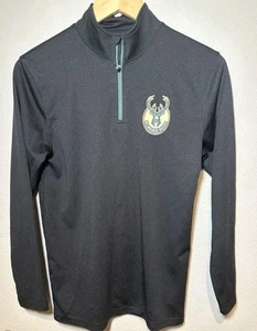 Milwaukee Bucks Youth 1/4 Zip Large 14-16 Shirt Long Sleeve EUC NBA Polyester Xs - Picture 1 of 12