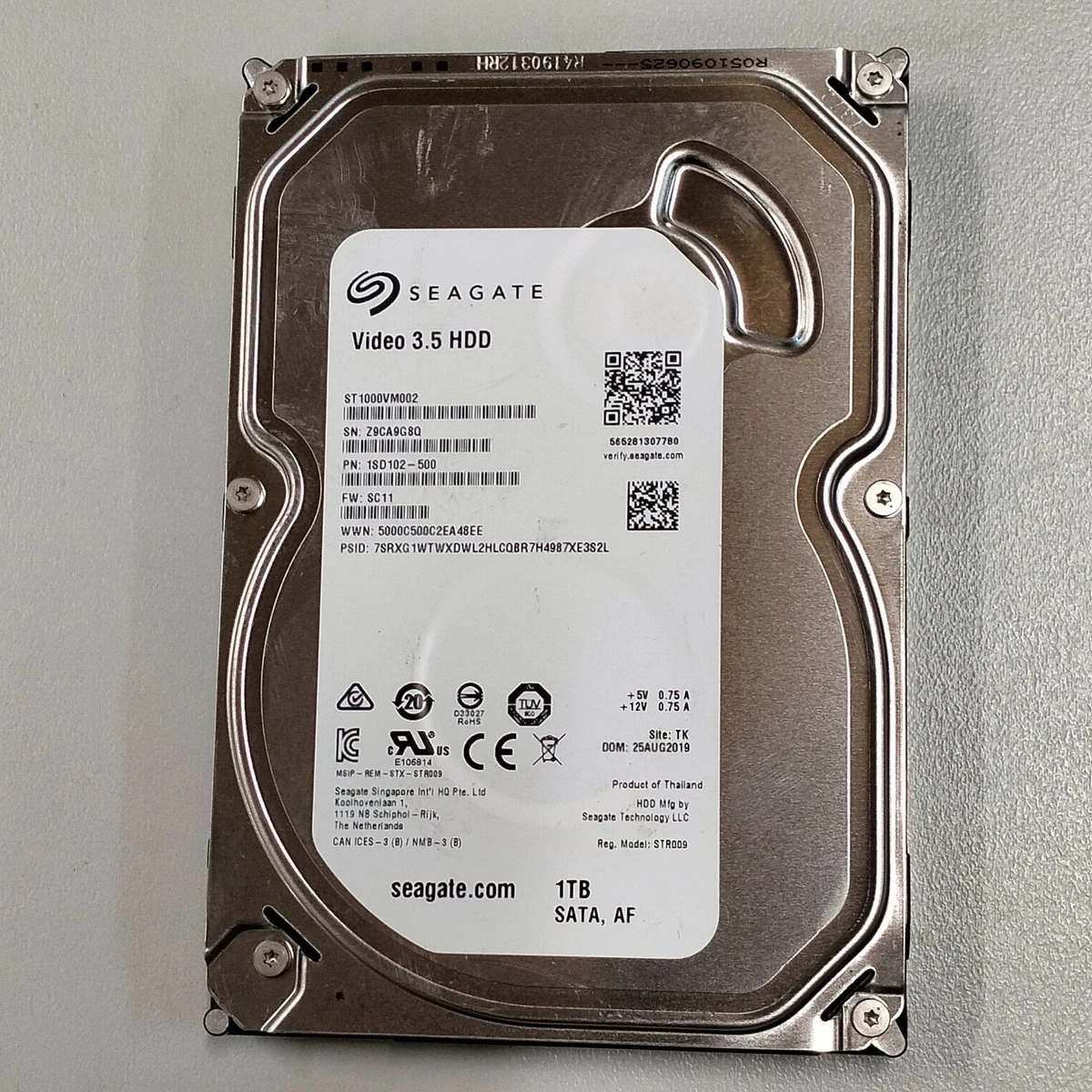 Seagate 1TB 5900 RPM Internal Hard Disk Drives for sale | eBay