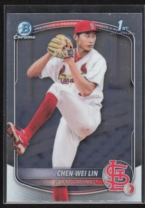 2025 Bowman #BCP-141 Chen-Wei Lin Chrome Prospects St. Louis Cardinals 1st - Picture 1 of 2