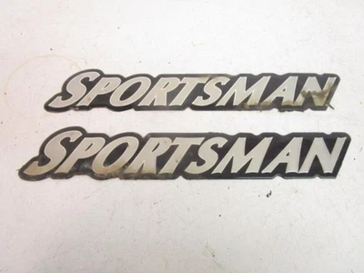 02 calcomanías emblema delantero izquierdo derecho Polaris Sportsman 700 CARB 7170735 2002-2003 Foto 1 de 2