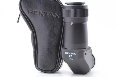 [Exc+5 w/Case] Pentax Angle Finder for Medium Format Camera 67 II 6x7 From JAPAN - Image 1 of 4