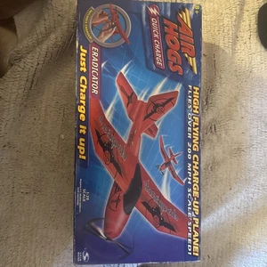 Vintage Air Hogs Plane Spin Master Eradicator Quick Charge OPEN BOX NEW - Picture 1 of 2