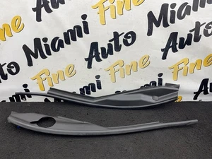 2015 Infiniti Q50 Sedan Right and Left Side Fender Hood Seal Ledge Trim Cover - Picture 1 of 14