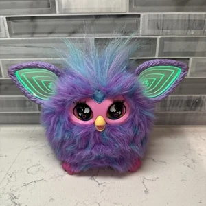 Hasbro 2023 Furby elektronisches interaktives Plüschtier rosa~lila~blau getestet funktioniert - Bild 1 von 16