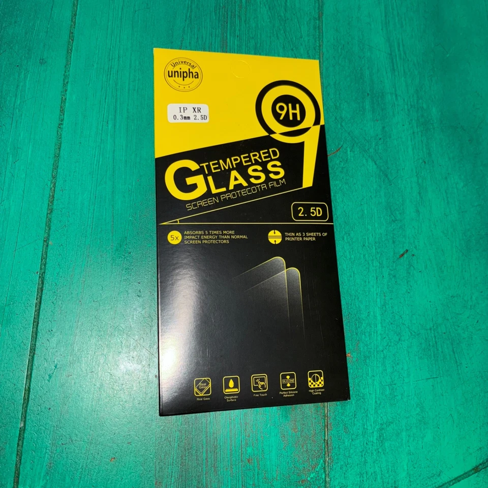 Unipha 9h Tempered Glass Screen Protector for iPhone -