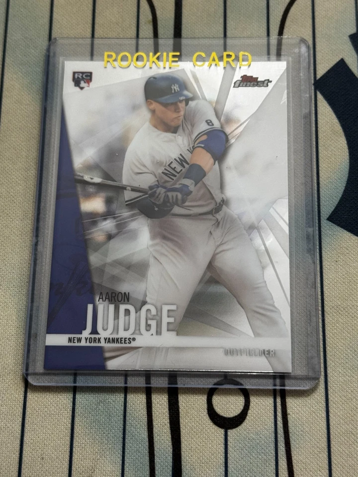 AARON JUDGE RC 2017 Topps Finest # 2 ⚾ Rookie New York YANKEES 02 READ🔥 - Image 1 of 4