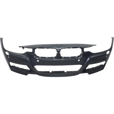 Front Bumper Cover For 2013-2016 BMW 328i Primed with M Package and Park Assist Foto 1 de 4